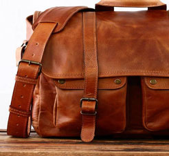 Rustic Leather Bag