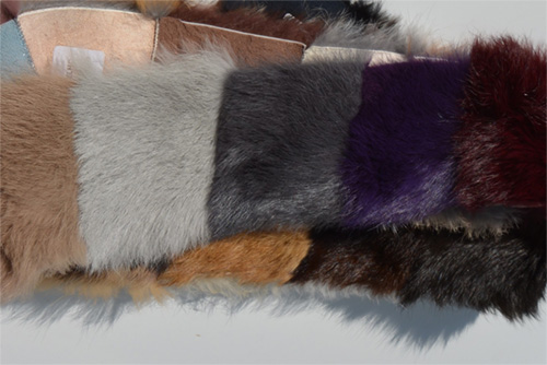 Various Rabbit Fur